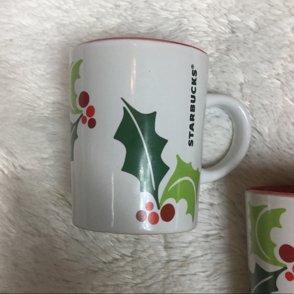 Starbucks holly mugs - Picture 3 of 8